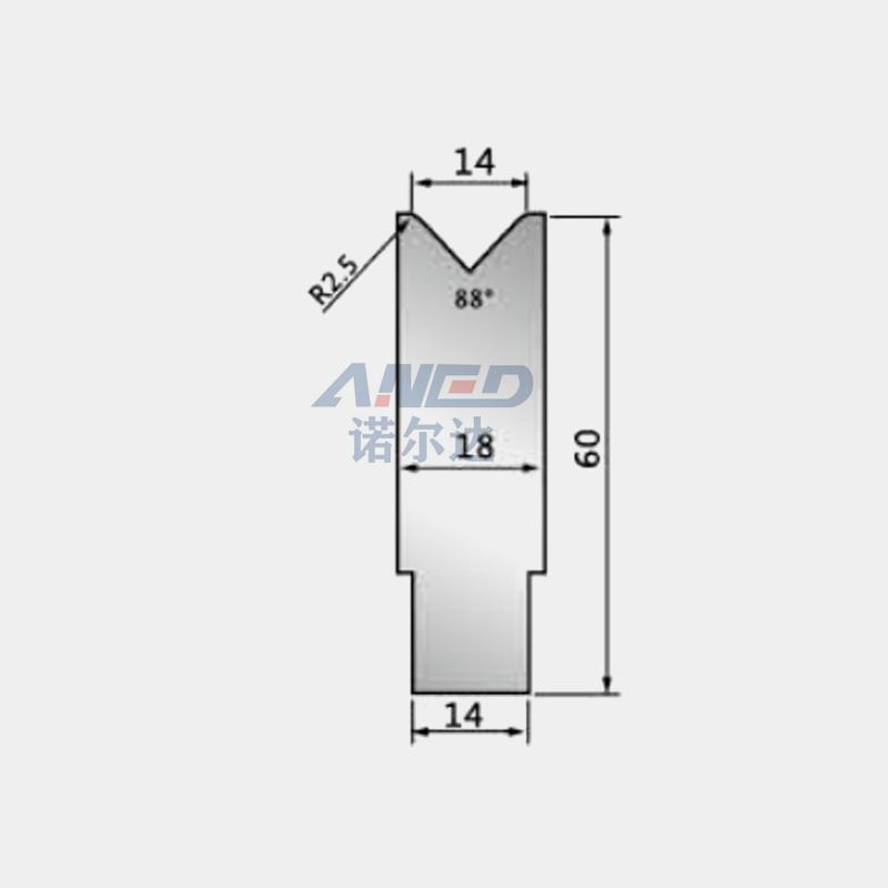 Single V14 slot standard dies